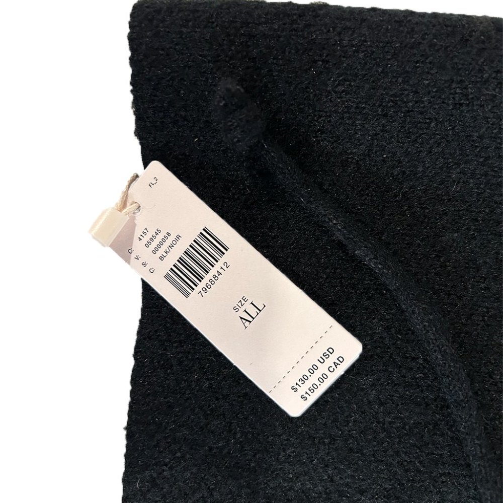 Anthropologie Hoodie Cardigan Black Sweater - Picture 3 of 5